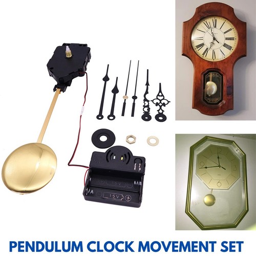 Diy wall quartz pendulum clock - wall,