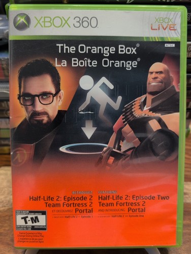 The orange box microsoft xbox - box,