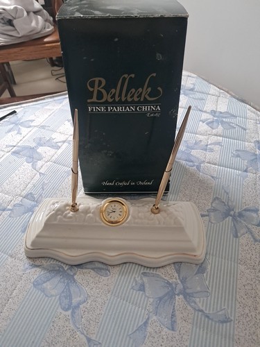 Belleek fine china - pen, and