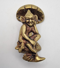 Vintage Brass Pixie Door