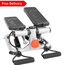 Versatile Mini Stepper with Resistance Bands: Ideal for Home Cardio Workouts