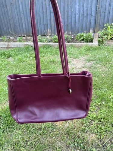 Furla burgundy leather - leather, tote
