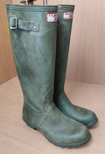 Hunter Uniroyal Vintage Wellington Boot Green Uk Size 5