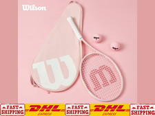 WILSON Sakura Pink Intrigue Special Edition Recreational Racket+Cover Strung DHL