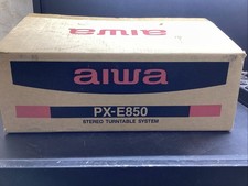Aiwa PX-E850 Stereo Turntable System New Open Box