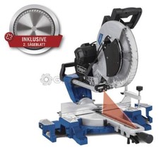 DOUBLE BEVEL SLIDING COMPOUND MITRE SAW 305MM 2000W 230V SCHEPPACH HM140L