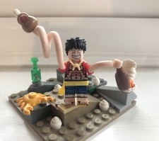 Monkey D Luffy - Minifigure Type Lego One Piece