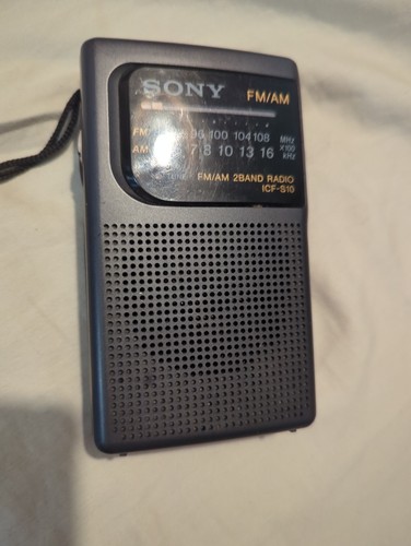 Sony icf s10 - portable, pocket