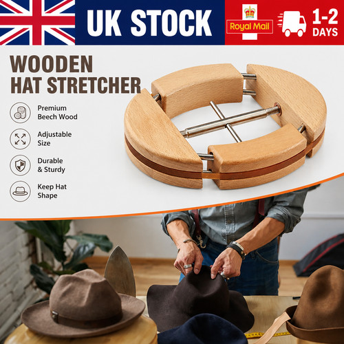 Hat stretcher for fitted - hat,