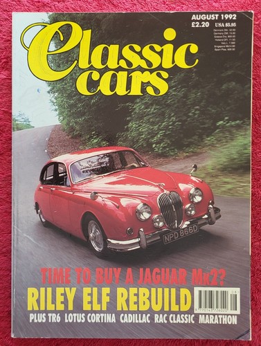 Classic cars august - classic, 1992