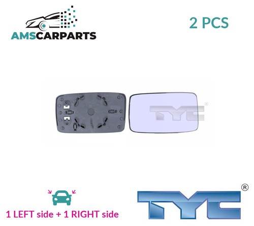 Rear view mirror glass pair - view,