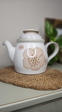 Retro Denby Gypsy Teapot Dusky Pink Teapot Excellent Condition 2 pint