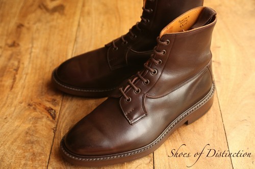 Trickers brown leather derby - trickers,