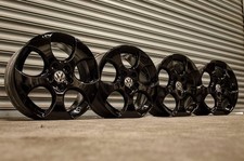 *Refurbished* Genuine 17" VW Monza Golf BBS Alloy Wheels 5x112 Caddy/T4