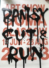 BANKSY CUT AND RUN GLASGOW