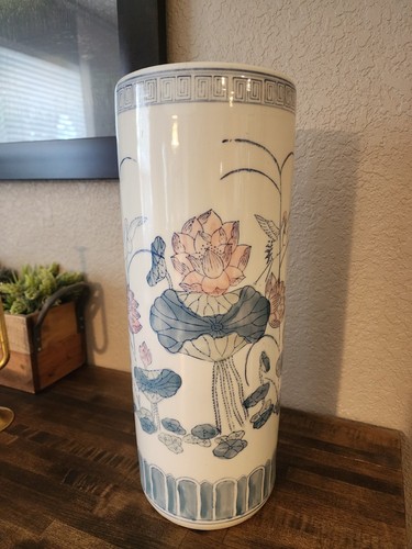 Vintage chinese blue pink and - vintage,