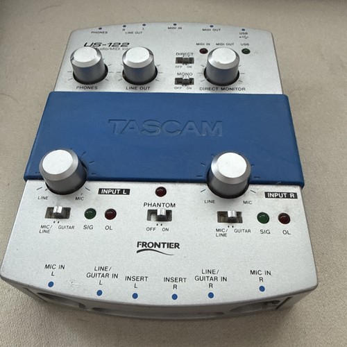 Tascam 122l usb audio - tascam, audio/midi