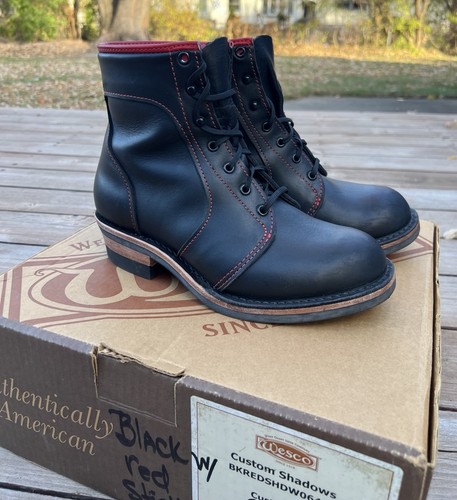 Wesco custom shadows black red - shadows,