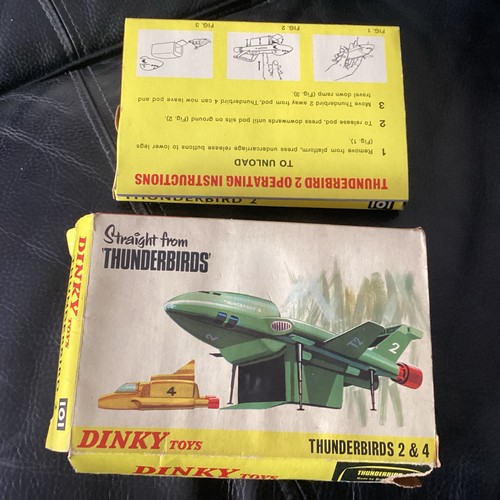 Dinky toys 101 thunderbird - toys,