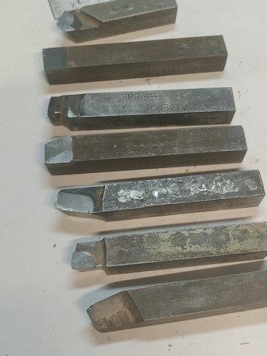 Several vintage carbide - several, 1/2"
