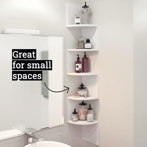 Tier corner shelves - 5-tier,