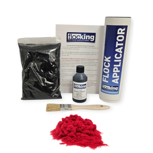 Flocking kit chilli red small - kit,