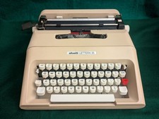 VINTAGE ALUMINIUM OLIVETTI