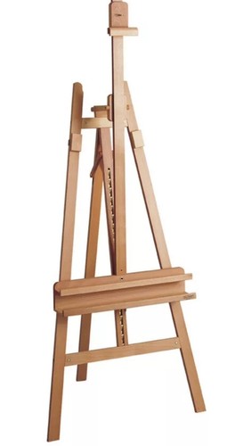 Large wooden artists easel - wooden,