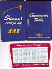 SAS Conversion Table Booklet &