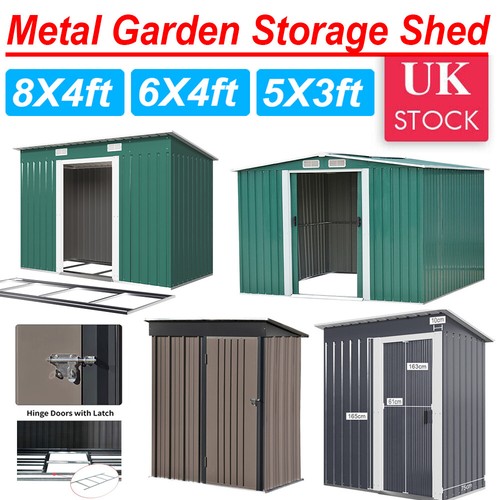 Metal garden shed 4ft - metal,