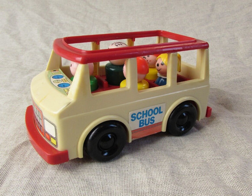 Vintage school bus tang toy - tang,
