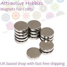 Super Strong Magnets For Crafts Neodymium Discs 2mm to 10 mm Small & Powerful