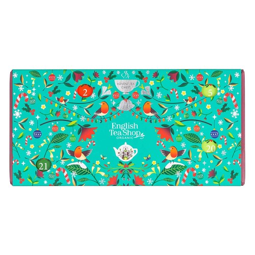 Tea chest christmas advent - tea,