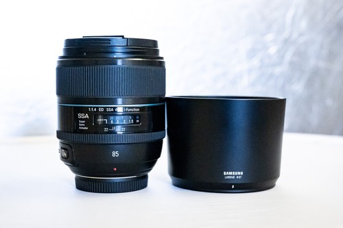 Samsung portrait lens - nx, 85mm