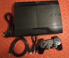 PS3 slim With 88x PS3 Games,40x Sega Games,Controller,All Cables.(( 1 tb hdd))