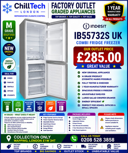 Indesit ib55732s fridge - ib55732s, uk
