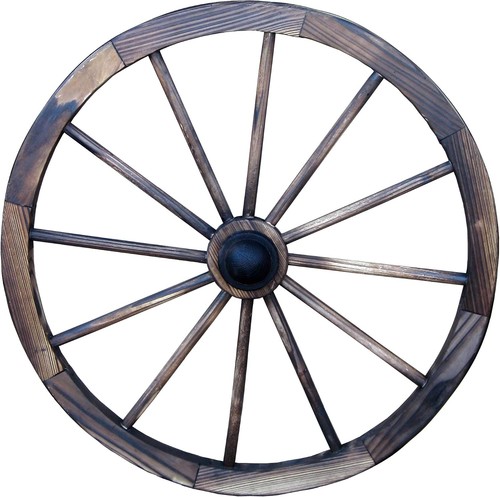 Inch wooden wagon wheel - 24-inch,