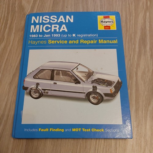 Haynes nissan micra 1983 - haynes,