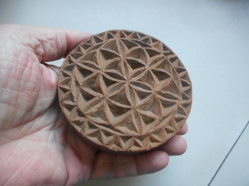 Early hand carved butter - hand,