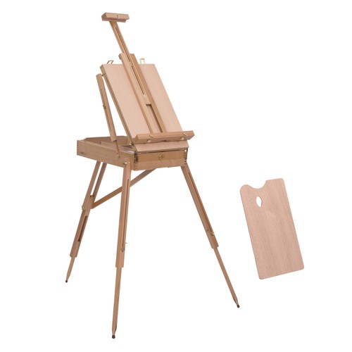 Homcom tripod art easel wooden - homcom,