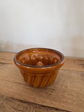 Vintage Ceramic Brown Glaze