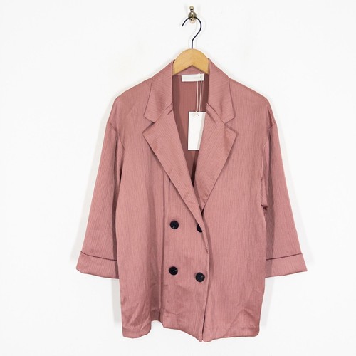 Zara oversized crinkle blazer - zara,