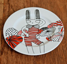 Seltmann Weiden Rabbit Bunny Swimsuit Bathing Luk 10" Plate VGC - UK SELLER