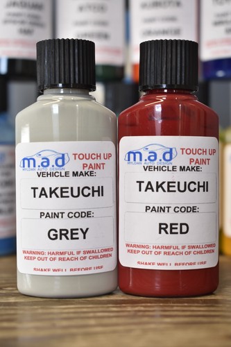 Red grey touch paint - red,