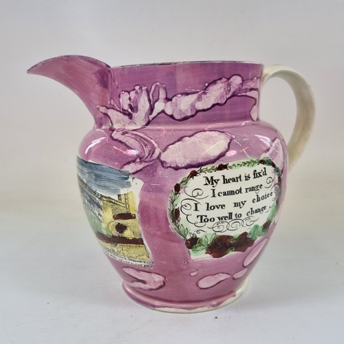 Antique 19thc sunderland - 19thc, pink