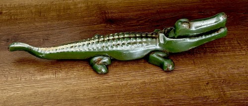 Antique alligator nutcracker - alligator,