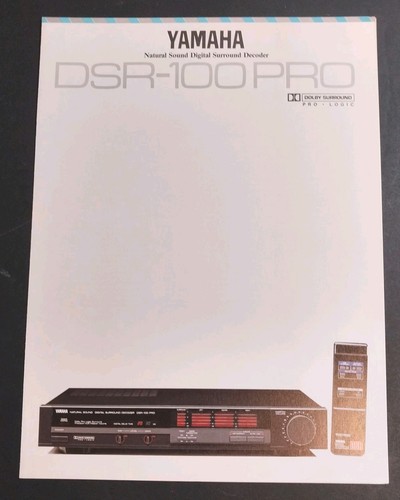 Vintage yamaha dsr 100 pro - yamaha,