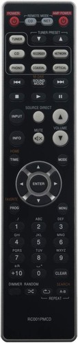 Rc001pmcd replaced remote - rc001pmcd,