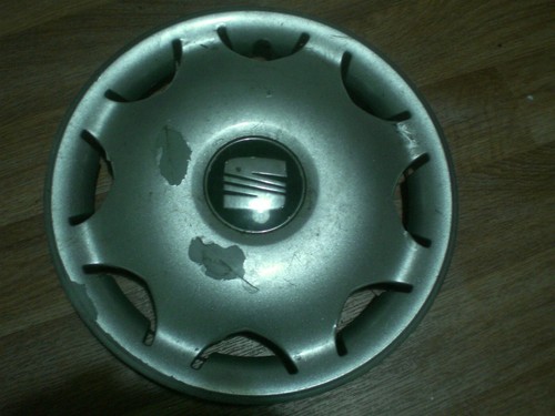 Seat wheel trim hub - , cap