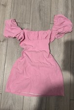 Zara Pink Mini Dress Tie Back